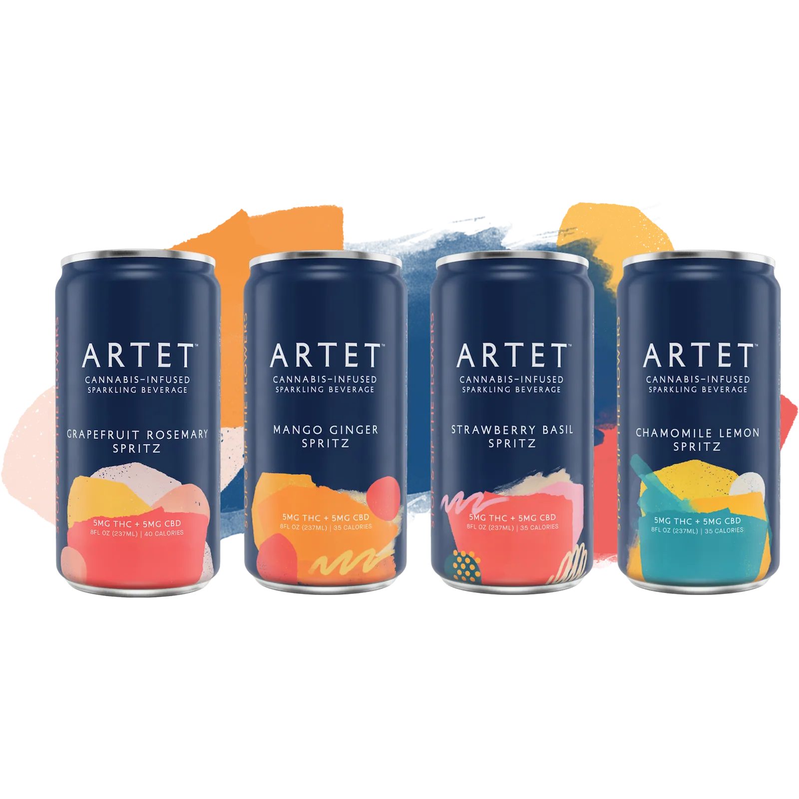 THC Spritz Variety Pack (32 Cans) | Artet Spritz Party Pack
