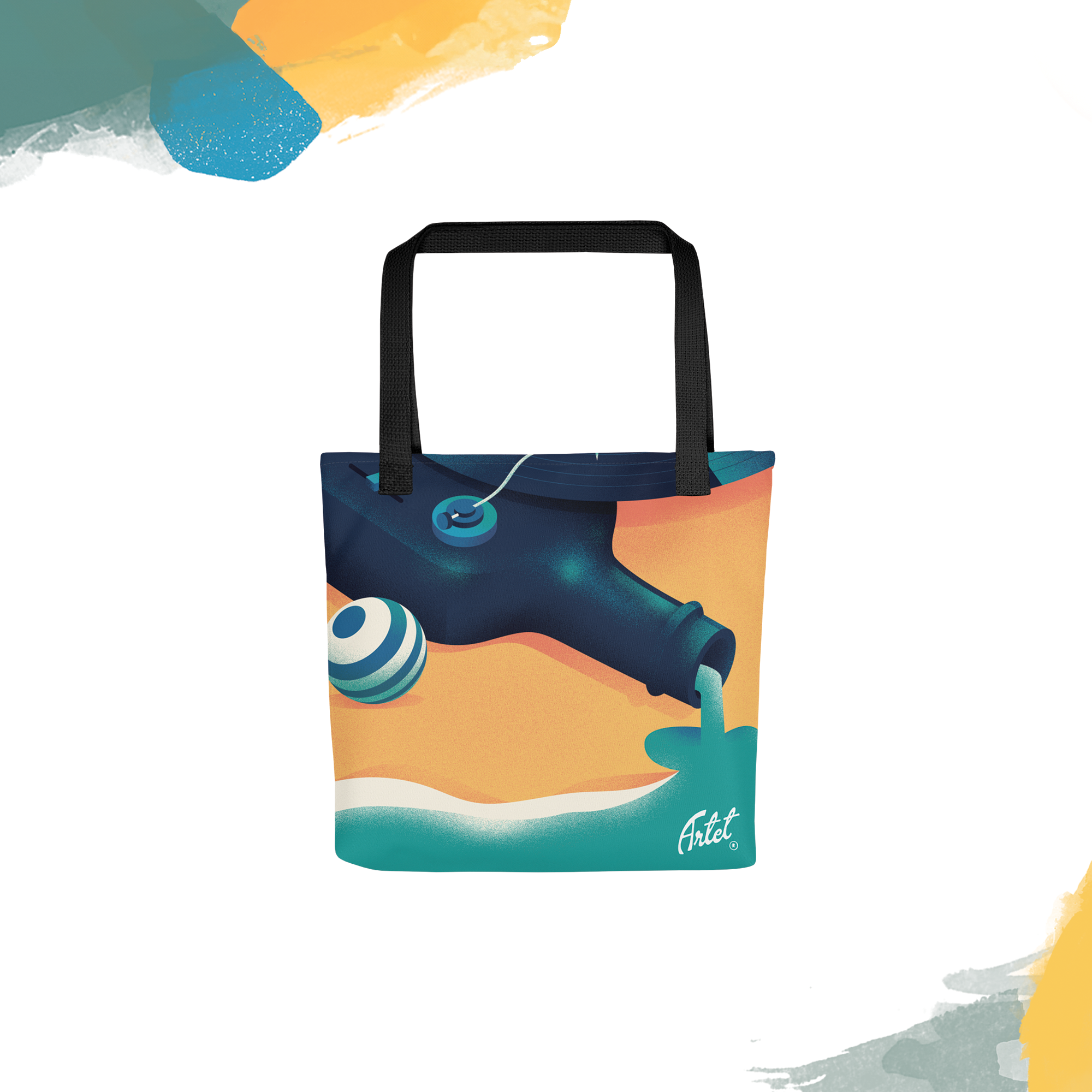 Record Bin Tote Bag image 0