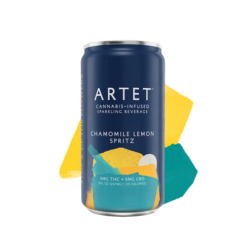 Chamomile Lemon THC Spritz (5mg THC + 5mg CBD) | Artet